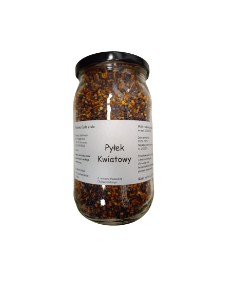 Pyłek kwiatowy chaber facelia - 500g - Sadowski
