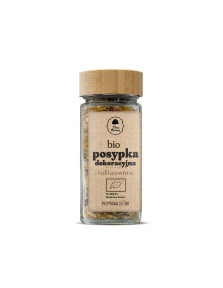 Posypka Dekoracyjna Liofilizowana do  dań wytrawnych w słoiczku - 5g - Dary Natury