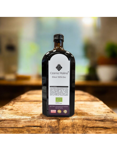 Czarna malina eliksir eko - 500ml - Czarna Malina ORYGINALNY evital.pl