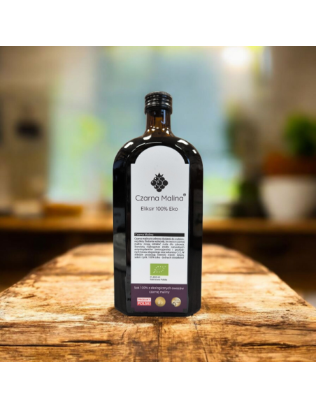 Czarna malina eliksir eko - 500ml - Czarna Malina ORYGINALNY evital.pl