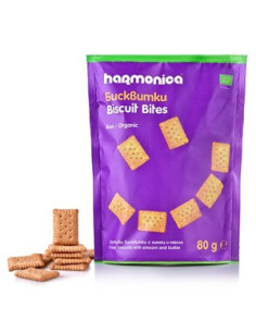 Herbatniki mini maślane bio - 80g - Harmonika