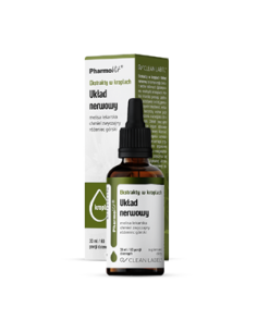 Ekstrakty w kroplach układ nerwowy bezglutenowe - 30ml - Pharmovit