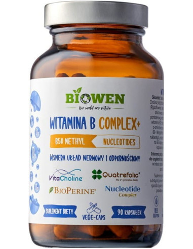 Witamina B-Complex - 90kaps - BIOWEN