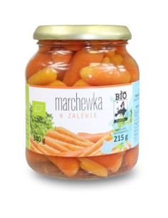 Marchewka w zalewie Bio - 340g (215g) - Bio Planet