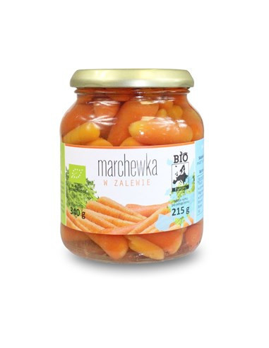 Marchewka w zalewie Bio - 340g (215g) - Bio Planet