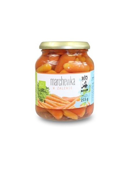 Marchewka w zalewie Bio - 340g (215g) - Bio Planet