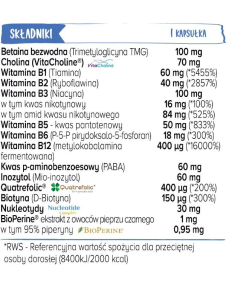 Witamina B-Complex - 90kaps - BIOWEN