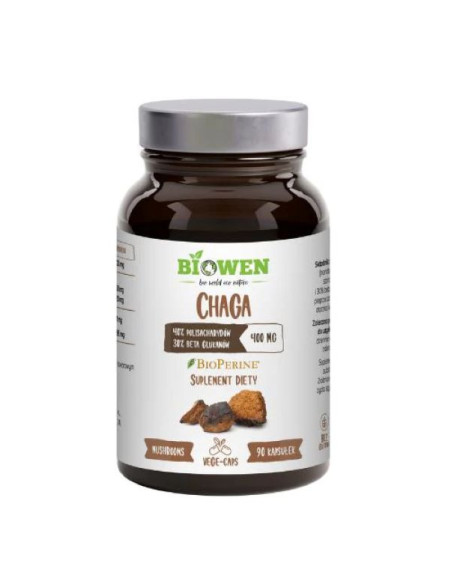 Chaga 400mg - 90kaps - BIOWEN