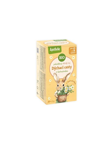 Herbata bajkowa dla dzieci ślaz dziki, dzika róża, prawoślaz i rumianek bio - 20x1,5g - Apotheke