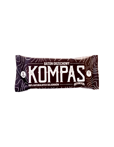 Baton orzechowy Kompas bezglutenowy - 70g - Zmiany Zmiany