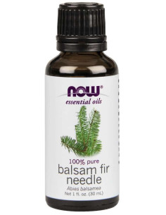 Essential oil, balsam fir needle oil, 100% czysty olejek z jodły balsamicznej - 30ml - Now Foods