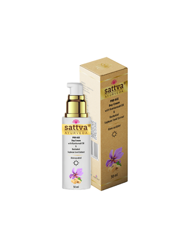 Krem do twarzy pro-age na dzień - 50ml - Sattva (Ayurveda)