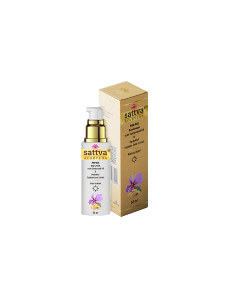 Krem do twarzy pro-age na dzień - 50ml - Sattva (Ayurveda)