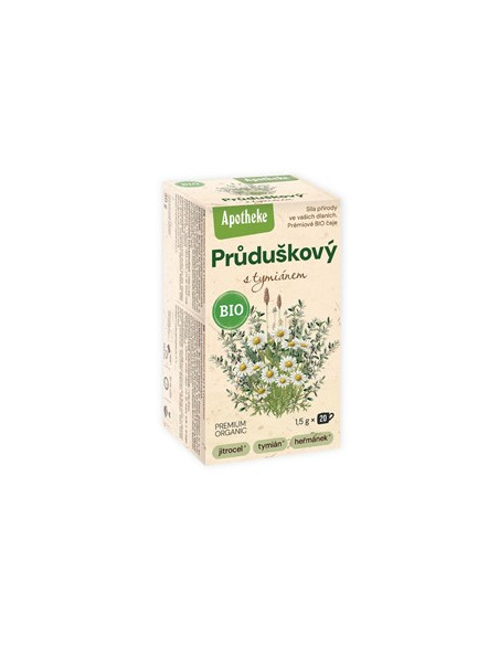 Herbatka na oskrzela z tymiankiem Bio - 20x1,5g - Apotheke