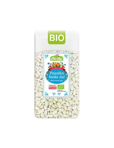 Fasolka biała jaś BIO (Polska) - 400g - Bio Raj