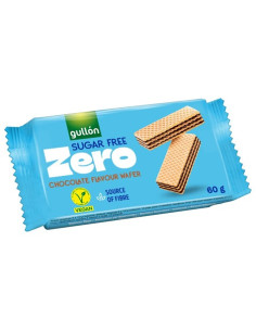 Wafle z nadzieniem o smaku czekolady bez cukrów - 60g - Gullon