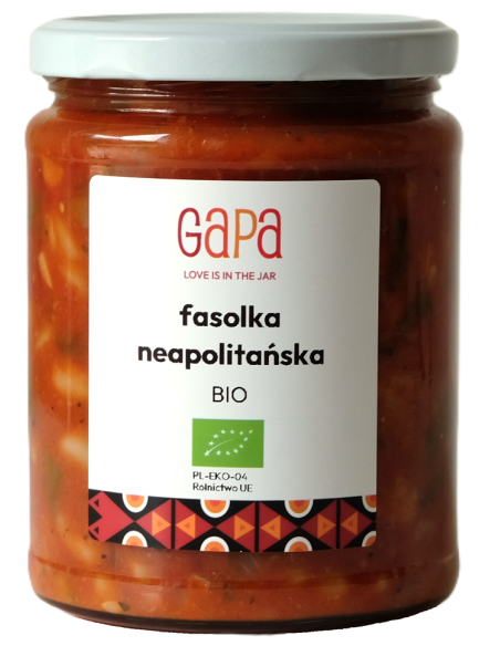 FASOLKA NEAPOLITAŃSKA BIO 500 g - GAPA