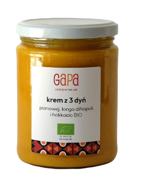 KREM Z TRZECH DYŃ - PIŻMOWEJ, LUNGA DI NAPOLI, HOKKAIDO BIO 450 g - GAPA