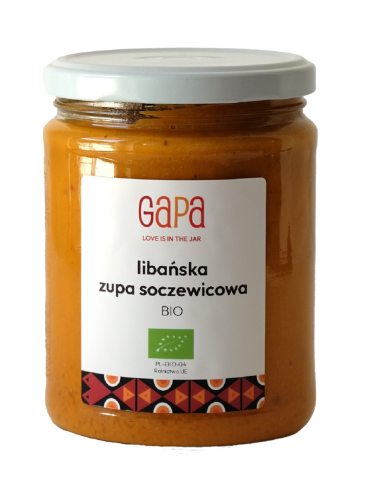 ZUPA Z SOCZEWICĄ LIBAŃSKA BIO 450 g - GAPA