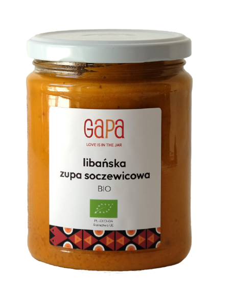 ZUPA Z SOCZEWICĄ LIBAŃSKA BIO 450 g - GAPA