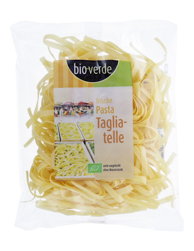 MAKARON (SEMOLINOWY JAJECZNY ŚWIEŻY) TAGLIATELLE BIO 250 g - BIO-VERDE