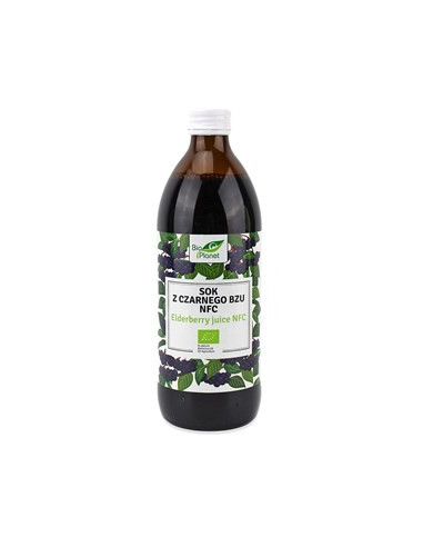 Sok z czarnego bzu NFC BIO - 500ml - Bio Planet