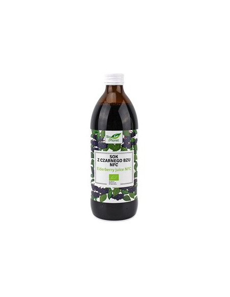 Sok z czarnego bzu NFC BIO - 500ml - Bio Planet