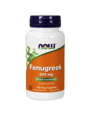Fenugreek 500mg Kozieradka - 100kaps - Now Foods