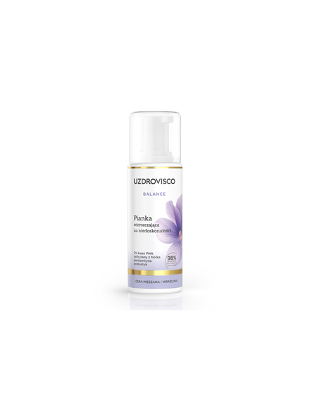 Pianka do twarzy oczyszczająca - 150ml - Uzdrovisco