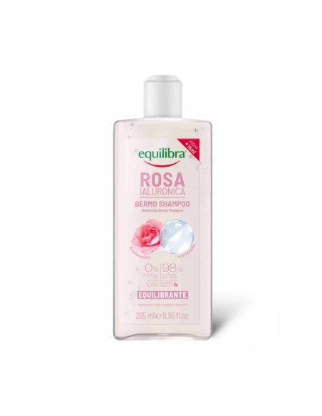 Szampon równoważący róża kwas hialuronowy - 265ml - Equlibra