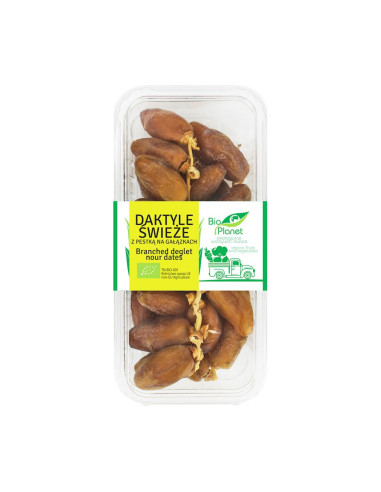 DAKTYLE ŚWIEŻE Z PESTKĄ (NA GAŁĄZKACH) BIO 250 g - BIO PLANET