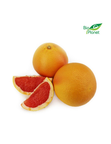 GREJPFRUTY CZERWONE ŚWIEŻE BIO (około 1,00 kg)