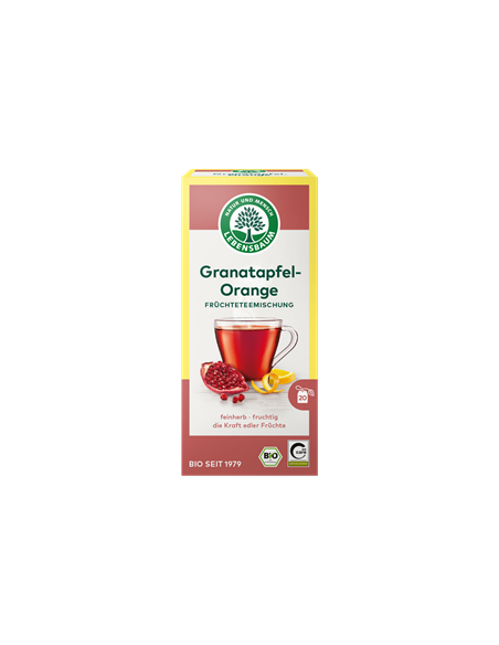 Herbatka granat pomarańcza Bio - 20 x 2g 40g - Lebensbaum