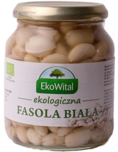 Fasola biała w zalewie BIO - 360g (240g) - EkoWital