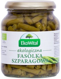 Fasolka szparagowa w zalewie - 340g (185g) - EkoWital