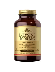 L-Lysine 1000mg - 100tab - Solgar