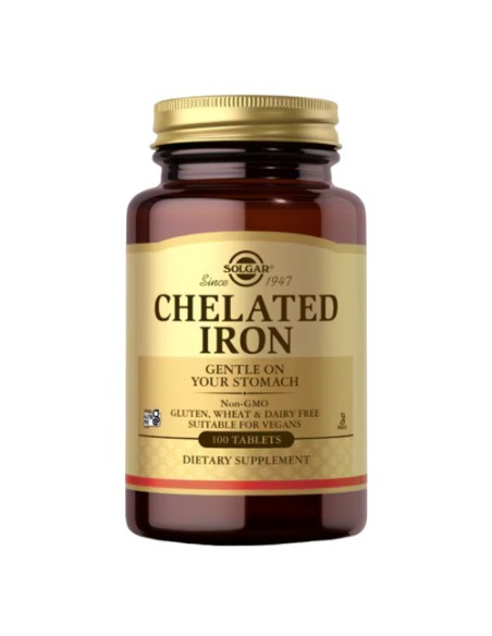 Chelated Iron - 100tab - Solgar
