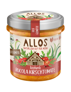 Pasta warzywna z pomidorami cherry i rukolą BIO - 135g - Allos