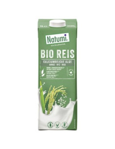 Napój ryżowy z algami morskimi bez dodatku cukrów bezglutenowy bio - 1L - Natumi