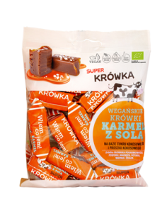 Krówki bezmleczne o smaku karmel z solą bezglutenowe Bio - 150g - Me Gusto