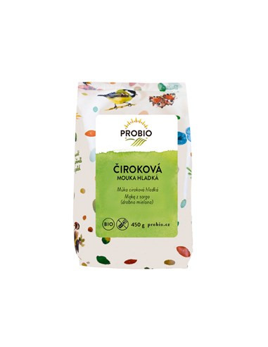 Mąka z Sorgo Drobno Mielona Bezglutenowa - 450g - Probio