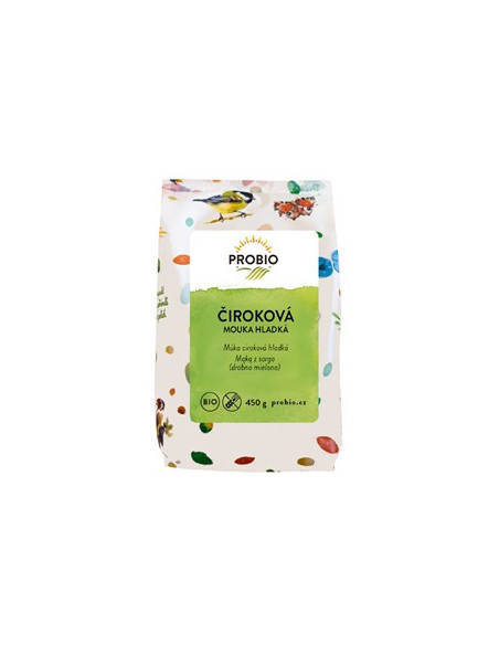Mąka z Sorgo Drobno Mielona Bezglutenowa - 450g - Probio
