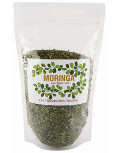 Moringa liść krojony - 500g - Herbanordpol