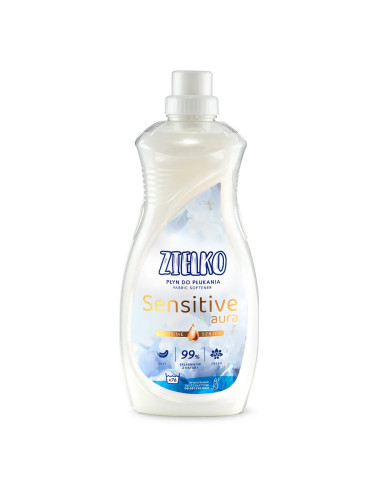 Sensitive aura płyn do płukania biały Zielko - 1520ml - Sylveco