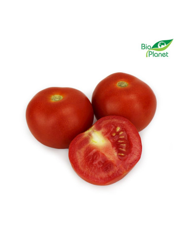 OPAKOWANIE ZBIORCZE (kg) - POMIDORY OKRĄGŁE ŚWIEŻE BIO (około 6 kg)