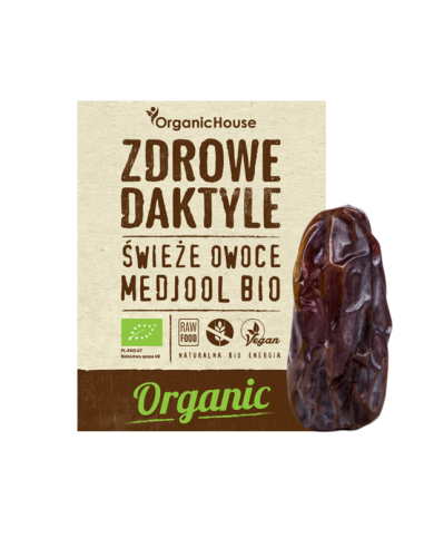 DAKTYLE MEDJOOL ŚWIEŻE BEZGLUTENOWE BIO 500 g - ORGANICHOUSE