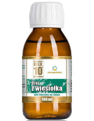 OLEJ Z WIESIOŁKA TŁOCZONY NA ZIMNO 100 ml - ZŁOTO POLSKIE