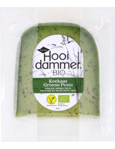 SER DOJRZEWAJĄCY ZIELONE PESTO BIO 200 g - HOOIDAMMER