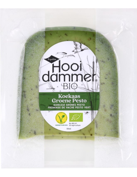 SER DOJRZEWAJĄCY ZIELONE PESTO BIO 200 g - HOOIDAMMER