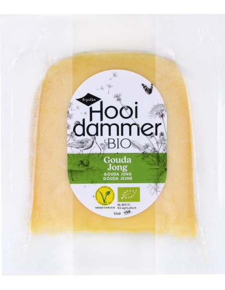 SER GOUDA YOUNG (KRÓTKO DOJRZEWAJĄCY) BIO 200 g - HOOIDAMMER